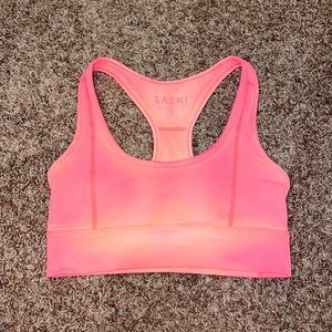 Saski Athletic Multi Colored Sports Bra